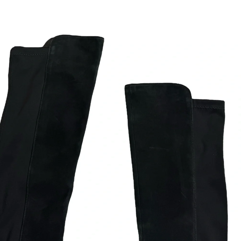 Blondo Sierra Suede Leather Black Over the Knee Waterproof Women's Boots Size 6‎